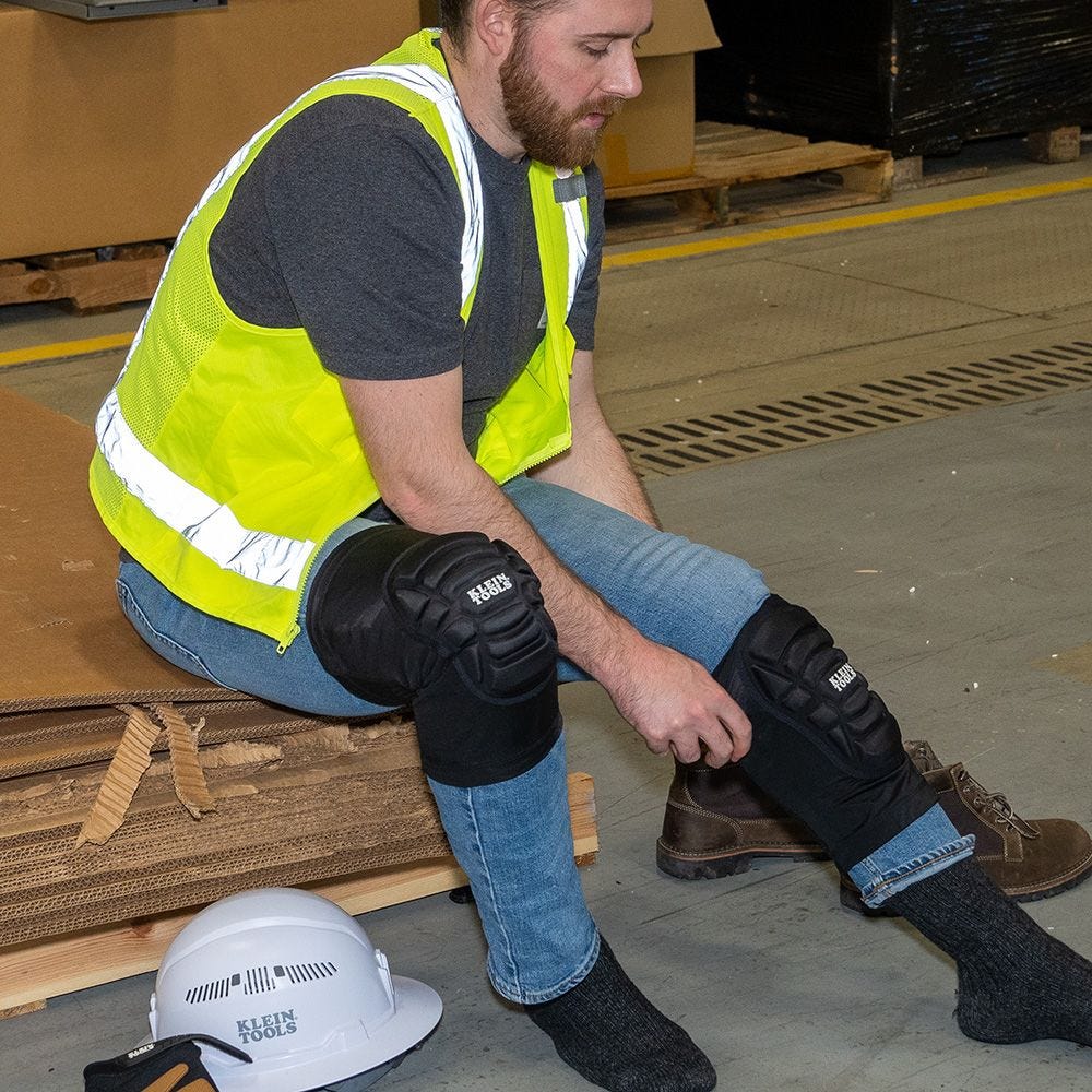 Klein Tools 60614 Lightweight Knee Pad Sleeves, S/M