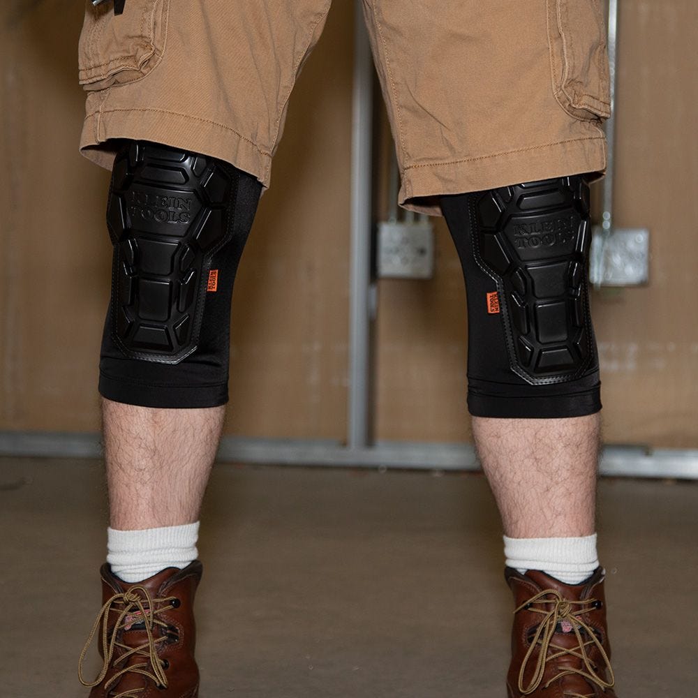 Klein Tools 60615 Heavy Duty Knee Pad Sleeves, S/M