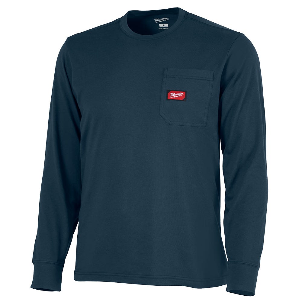 Milwaukee GRIDIRON Pocket T-Shirt - Long Sleeve