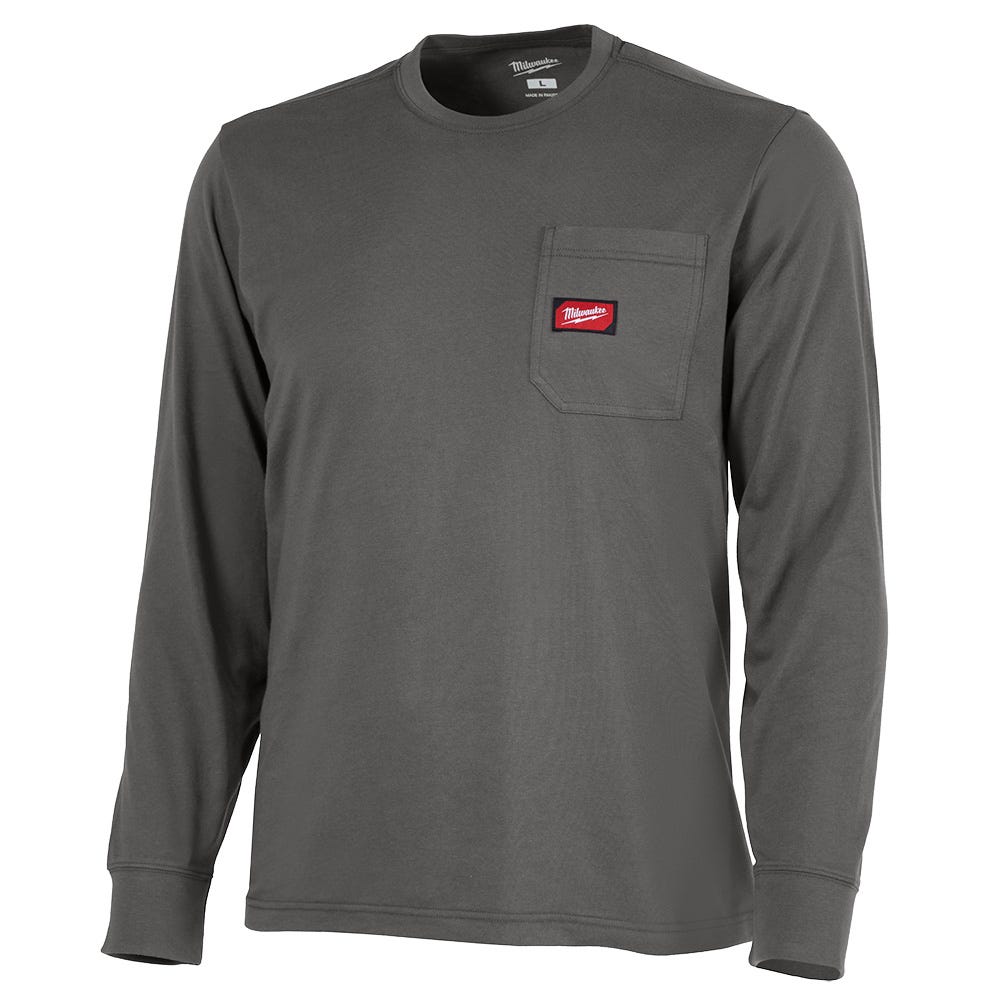 Milwaukee GRIDIRON Pocket T-Shirt - Long Sleeve