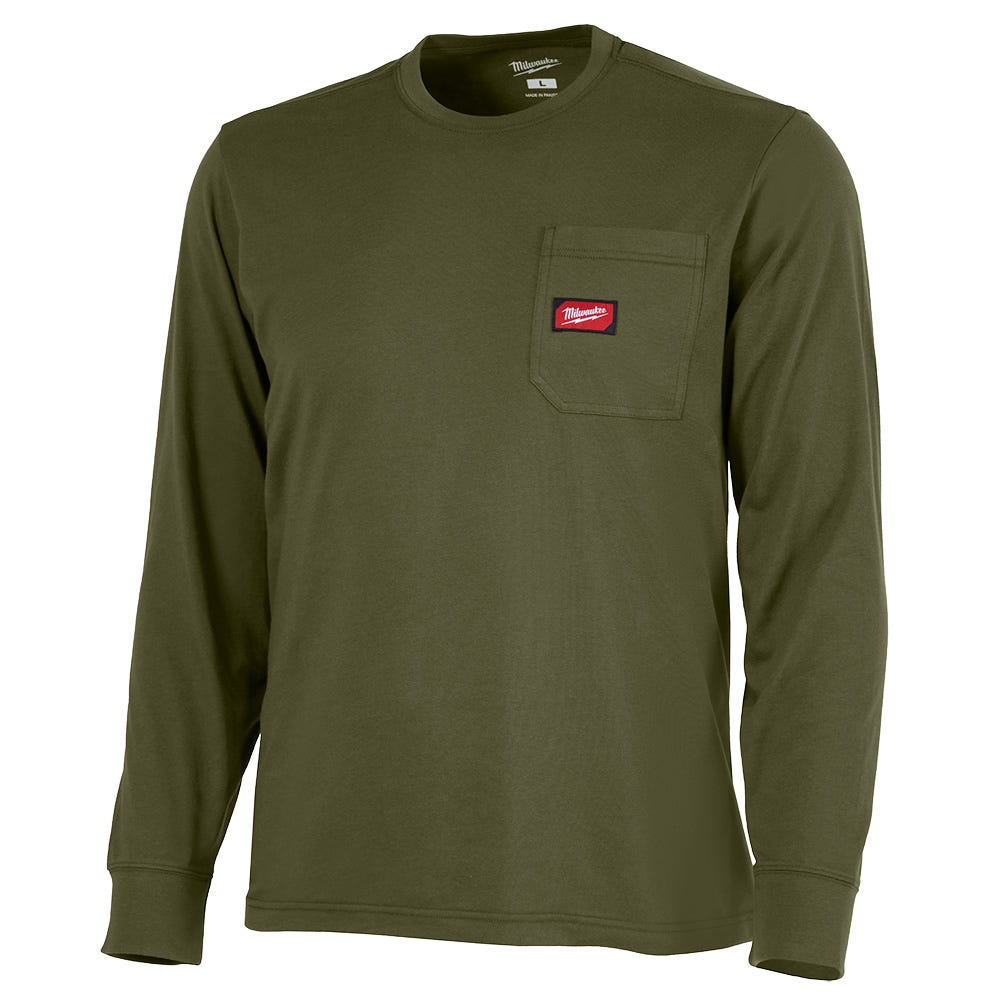 Milwaukee GRIDIRON Pocket T-Shirt - Long Sleeve