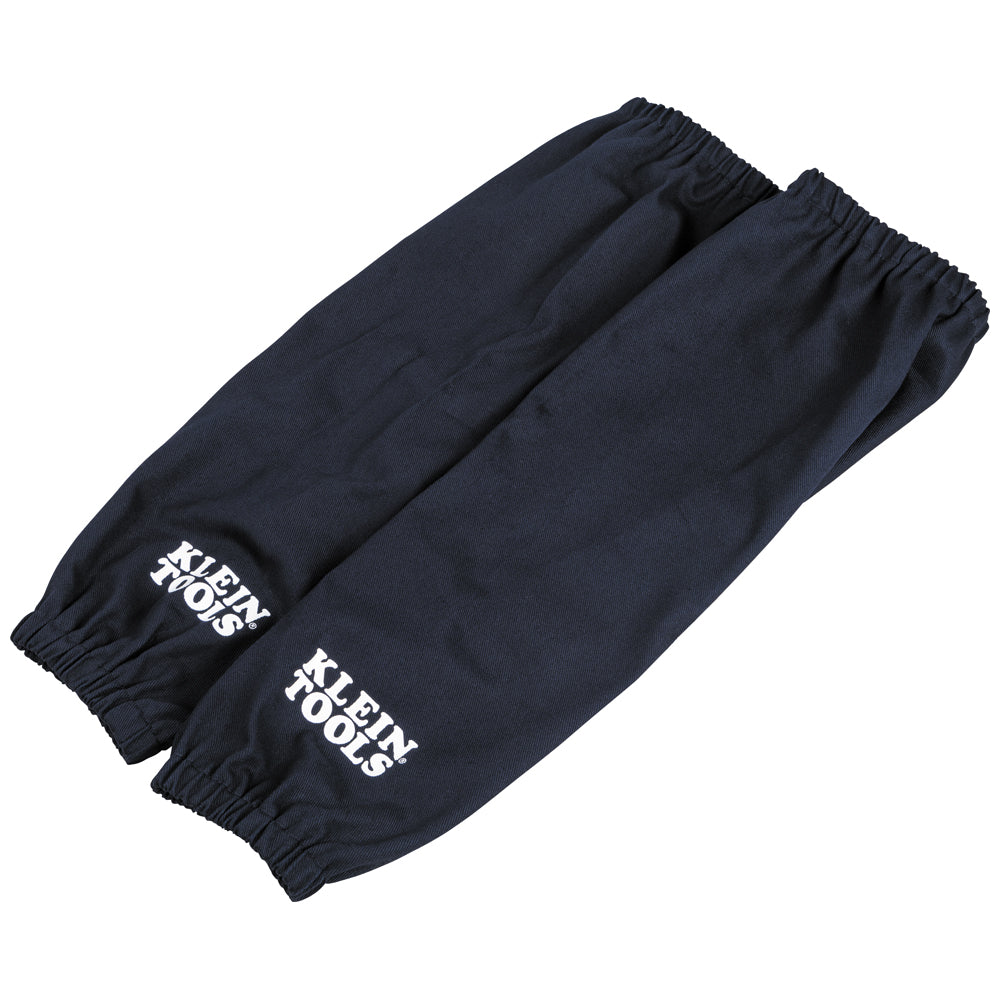 Klein flame-resistant welding jackets with removable sleeves
