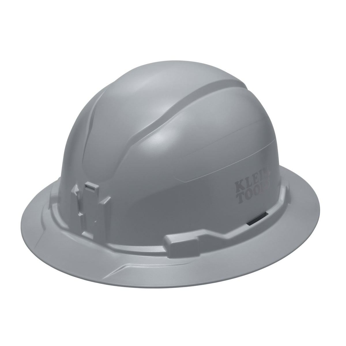 Klein Tools 60863BR non-vented full brim hard hat in gray