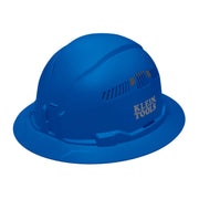 Klein Vented Full Brim Hard Hat Blue 60871BR