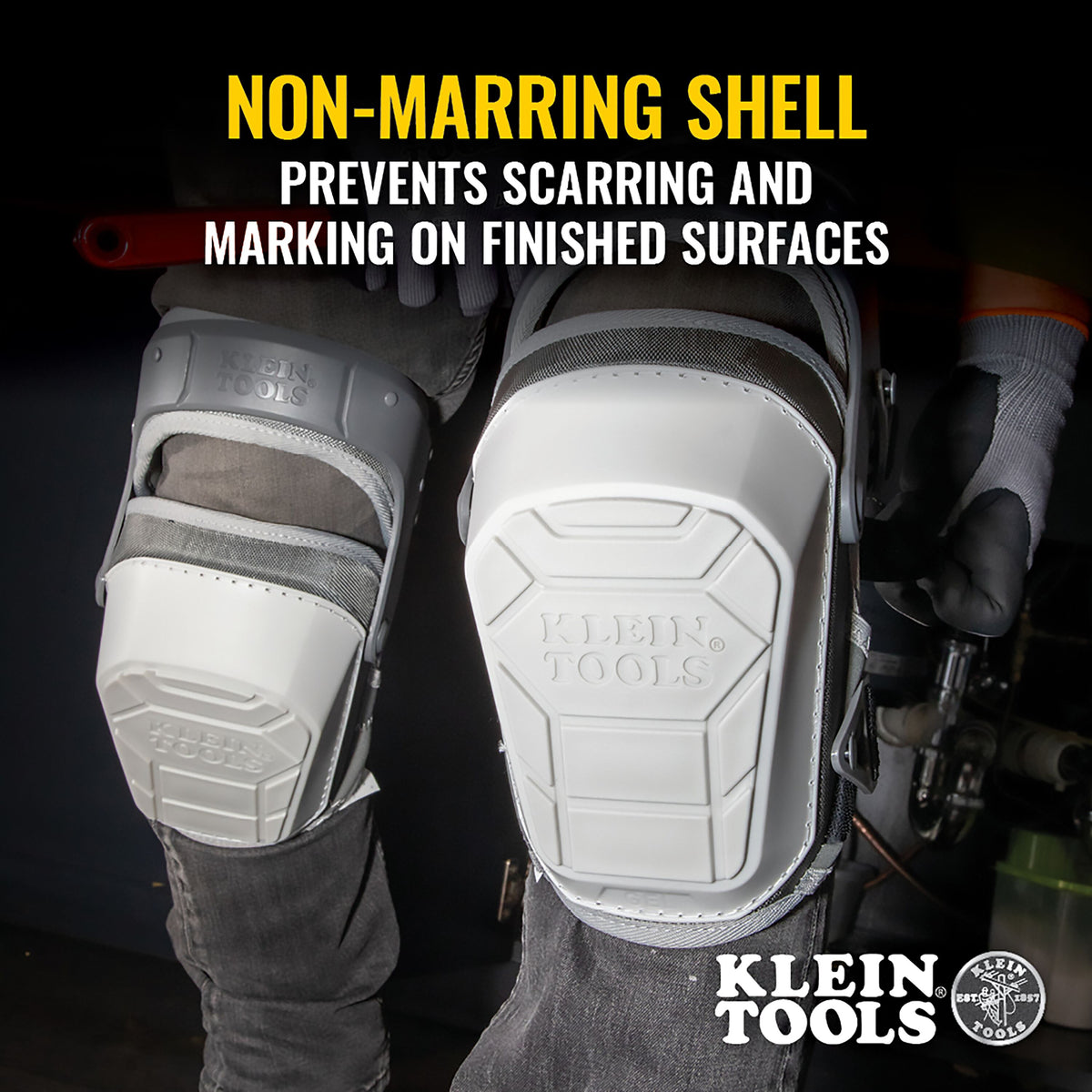 Klein Non-Marring Heavy-Duty Stabilizer Knee Pads 60897 feature
