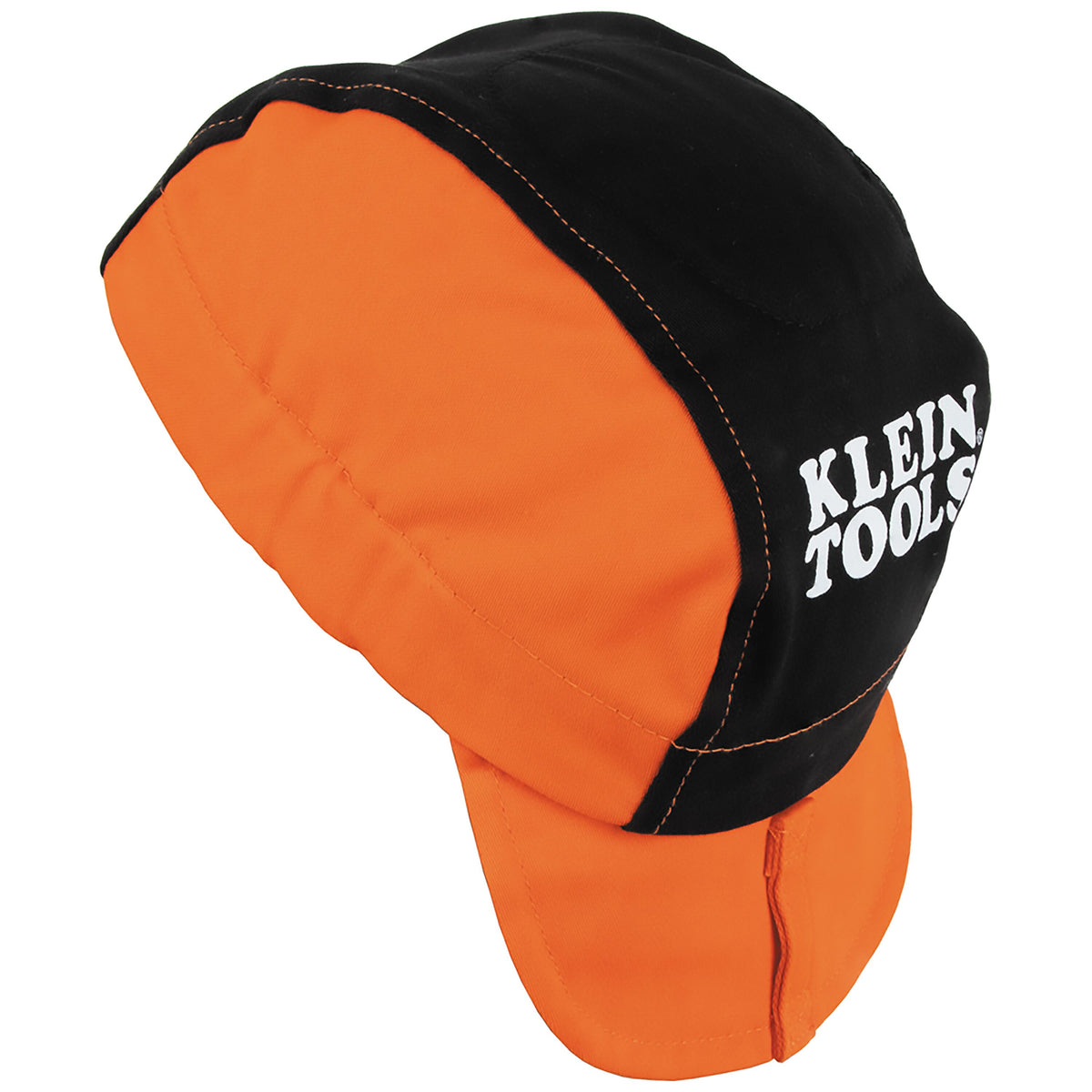 Klein flame-resistant welding cap soapstone holder