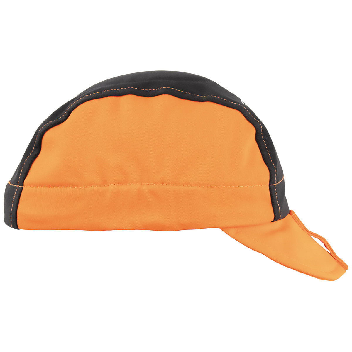 Klein flame-resistant welding cap side view