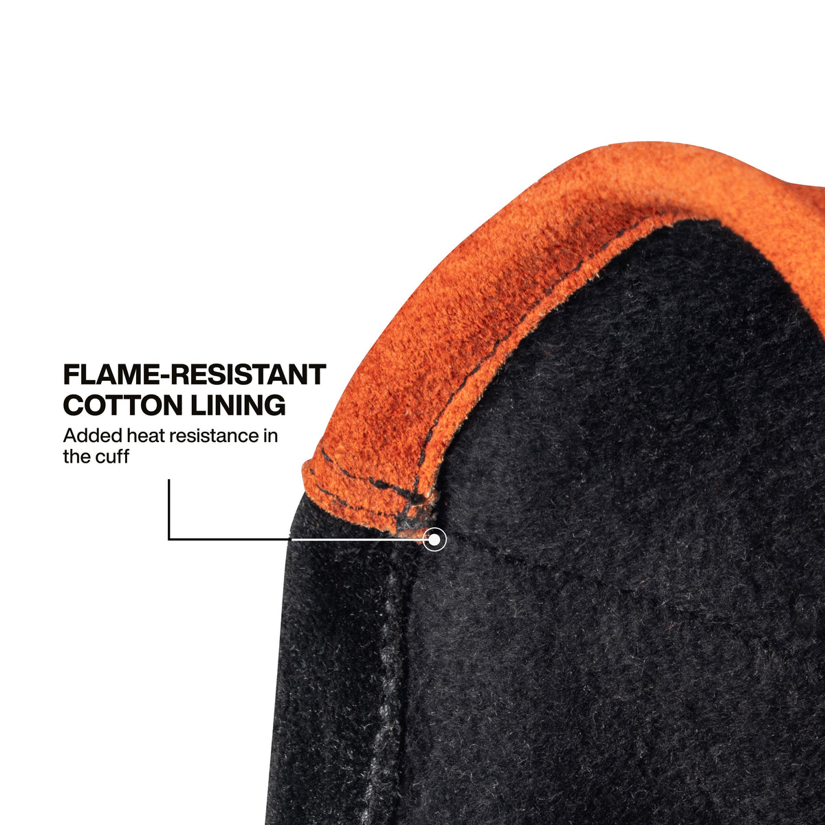 Klein MIG Welding Gloves 60914 wide cuff