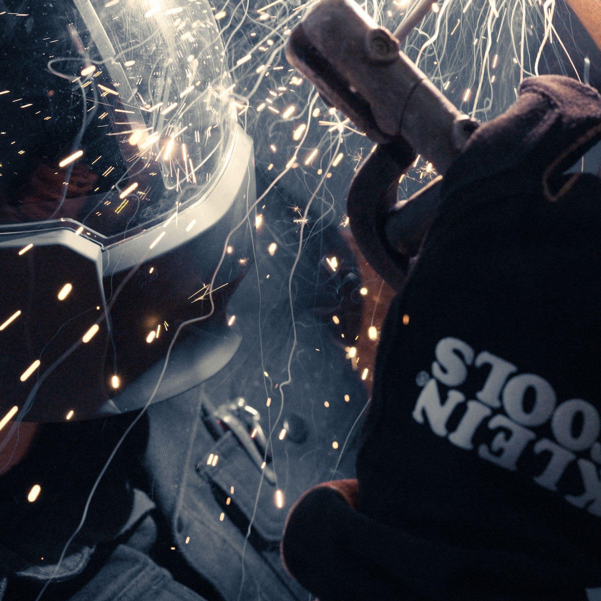 Klein MIG Welding Gloves 60914 reinforced palm and thumb