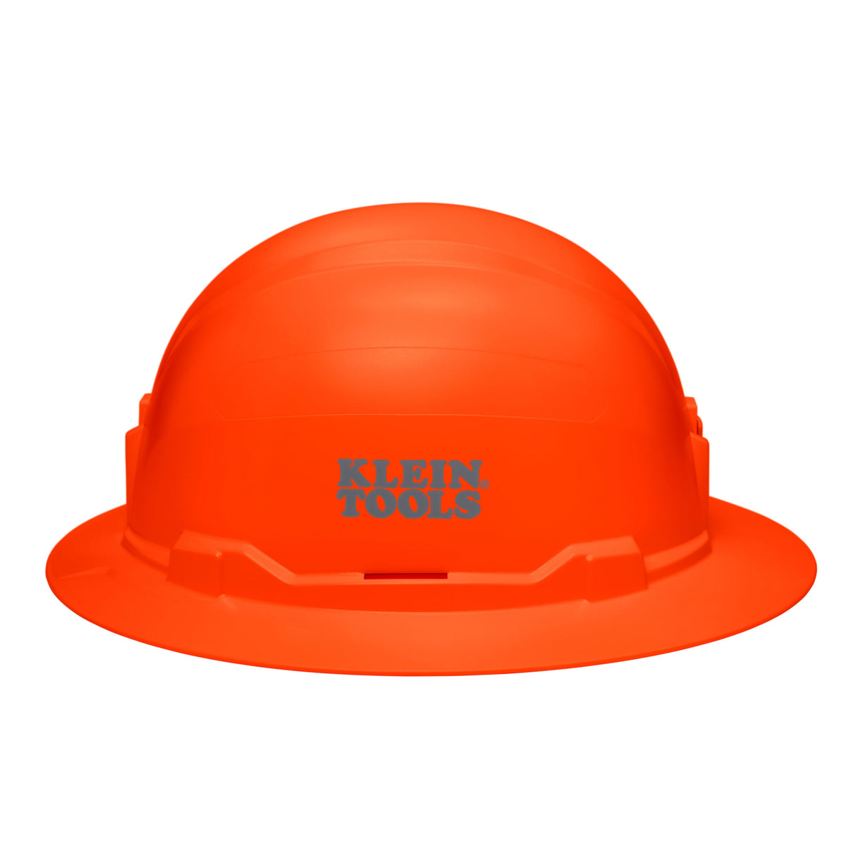Klein Class E full brim hard hat 60930 with ratchet suspension