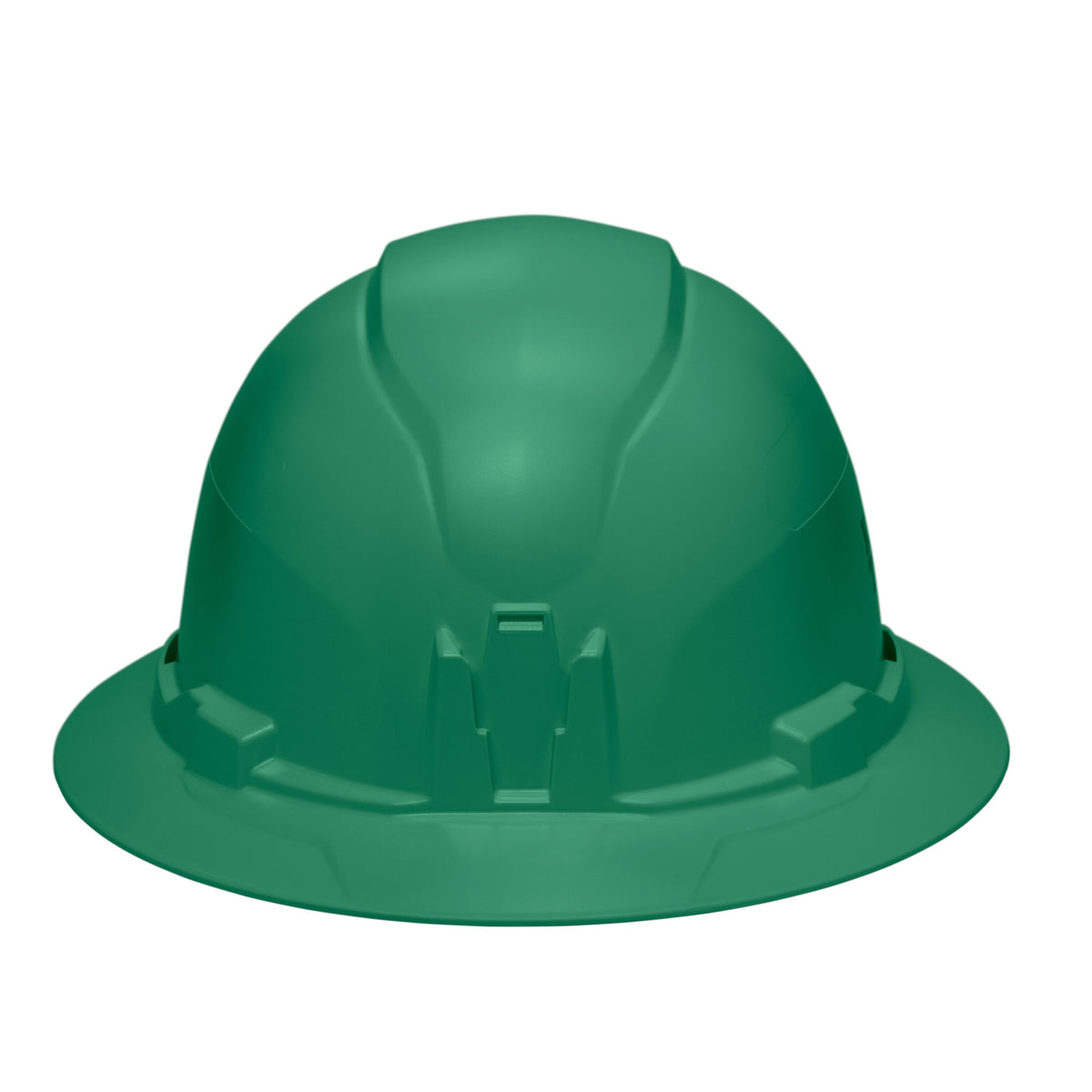Klein Class E full brim hard hat 60940 in green, side view