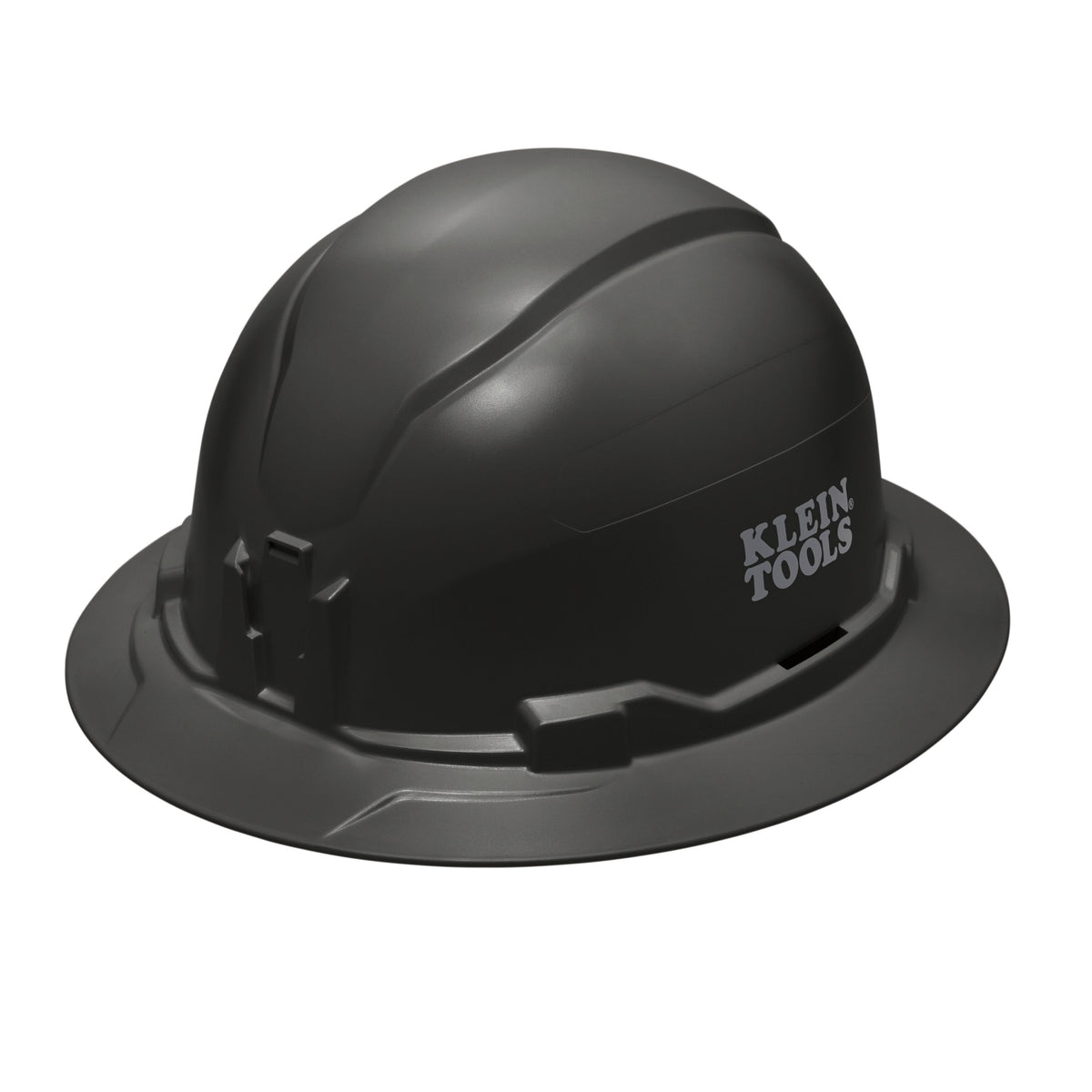 Klein Hard Hat, Non-Vented, Full Brim Style, Black (60960)