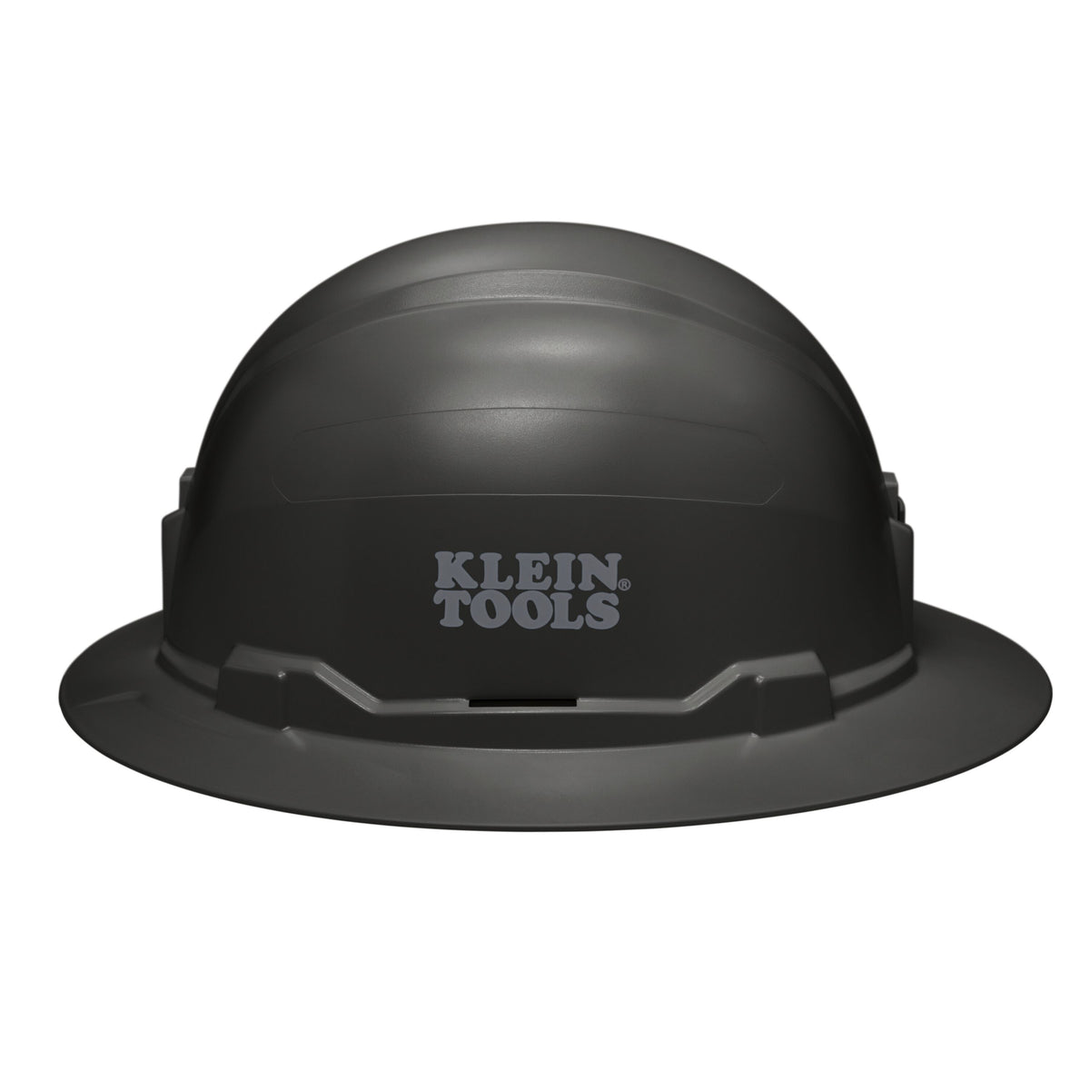 Klein Class E full brim hard hat 60960 with ratchet suspension
