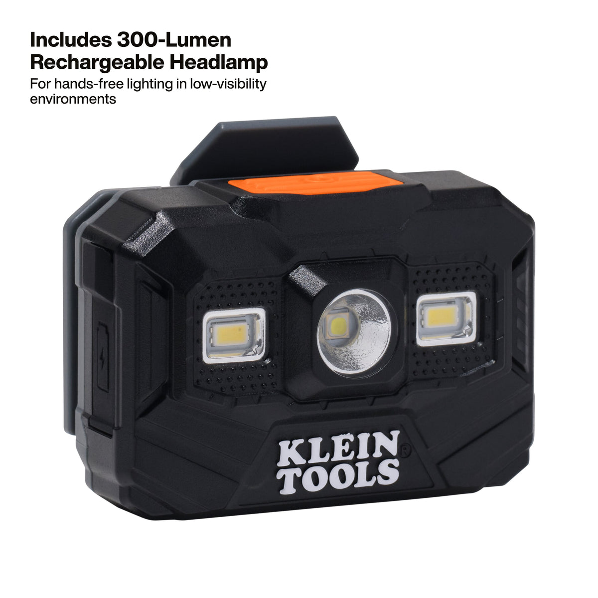 Klein Tools 60996 hard hat large knob ratchet and pivoting neck pad