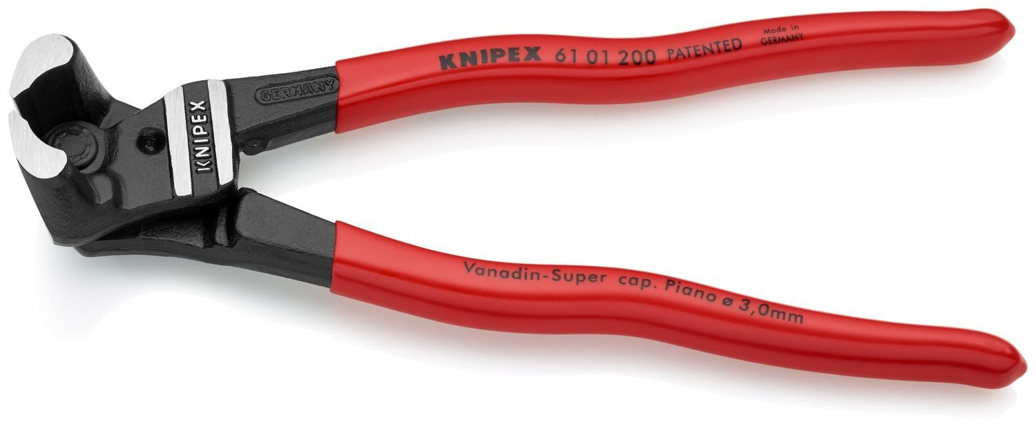 Knipex 61 01 200 High Leverage Bolt End Cutting Nippers