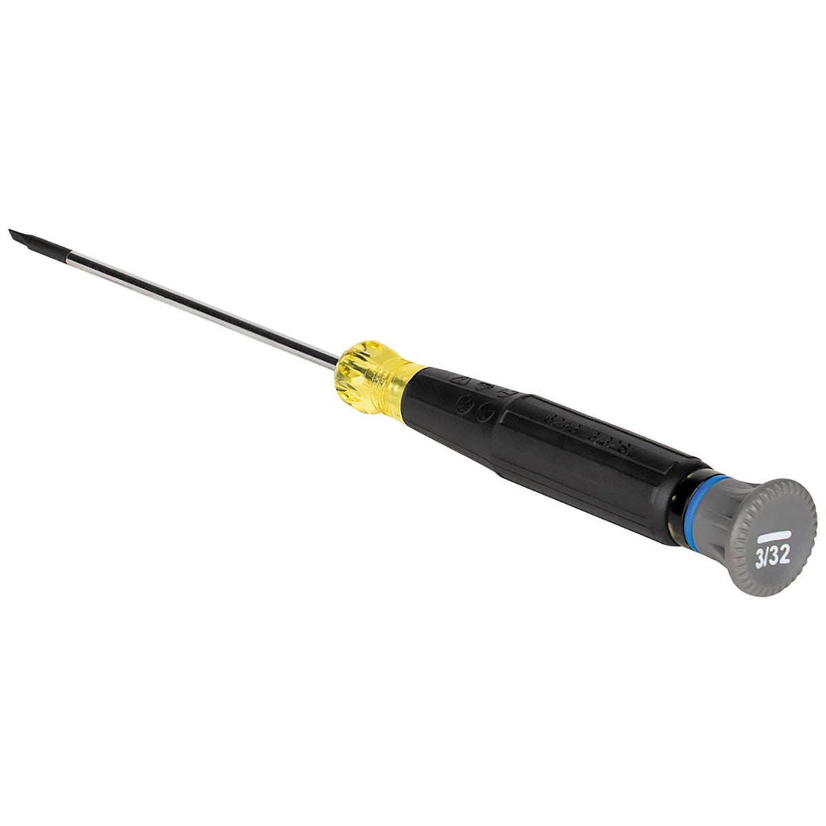 Klein 6243 precision screwdriver rotating cap and Cushion-Grip handle