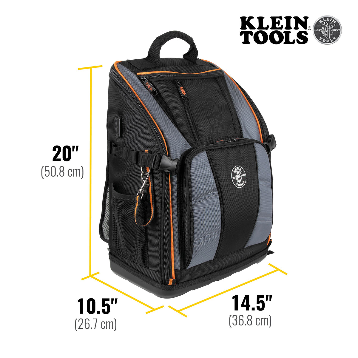 Klein Tradesman Pro Tool Station Tool Bag Backpack 62482 feature