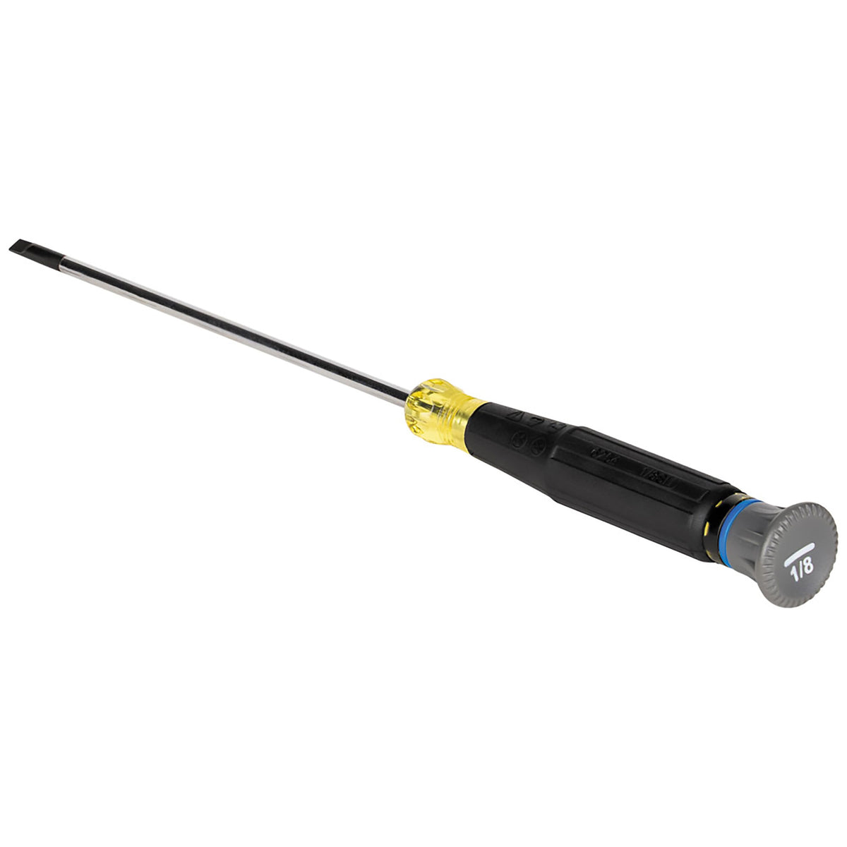 Klein 1/8-in. Slotted Precision Screwdriver 6254 rear view