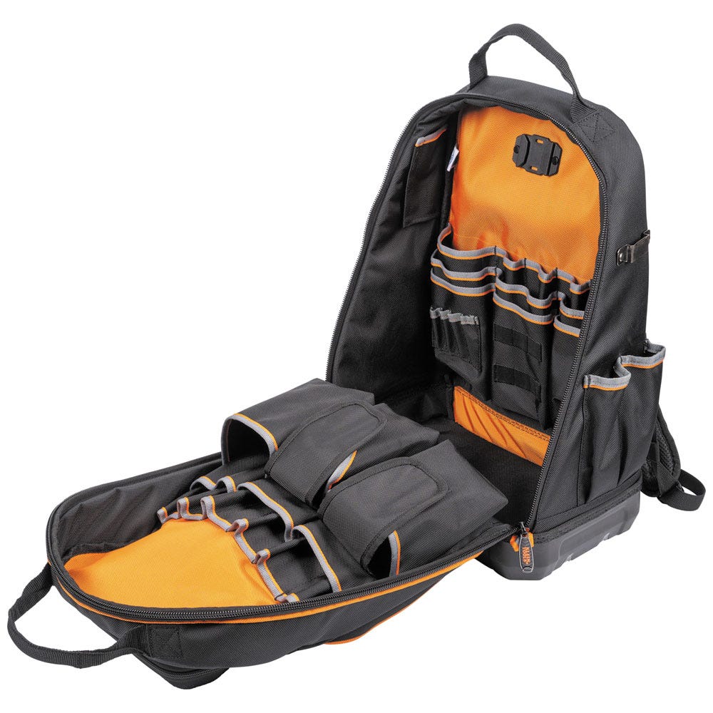 Klein Tools 62800BP Tradesman Pro XL Tool Bag Backpack, 40 Pockets