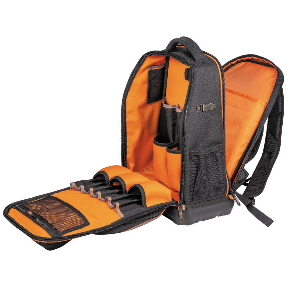 Klein Tools 62805BPTECH Tradesman Pro XL Tech Tool Bag Backpack, 28 Pockets