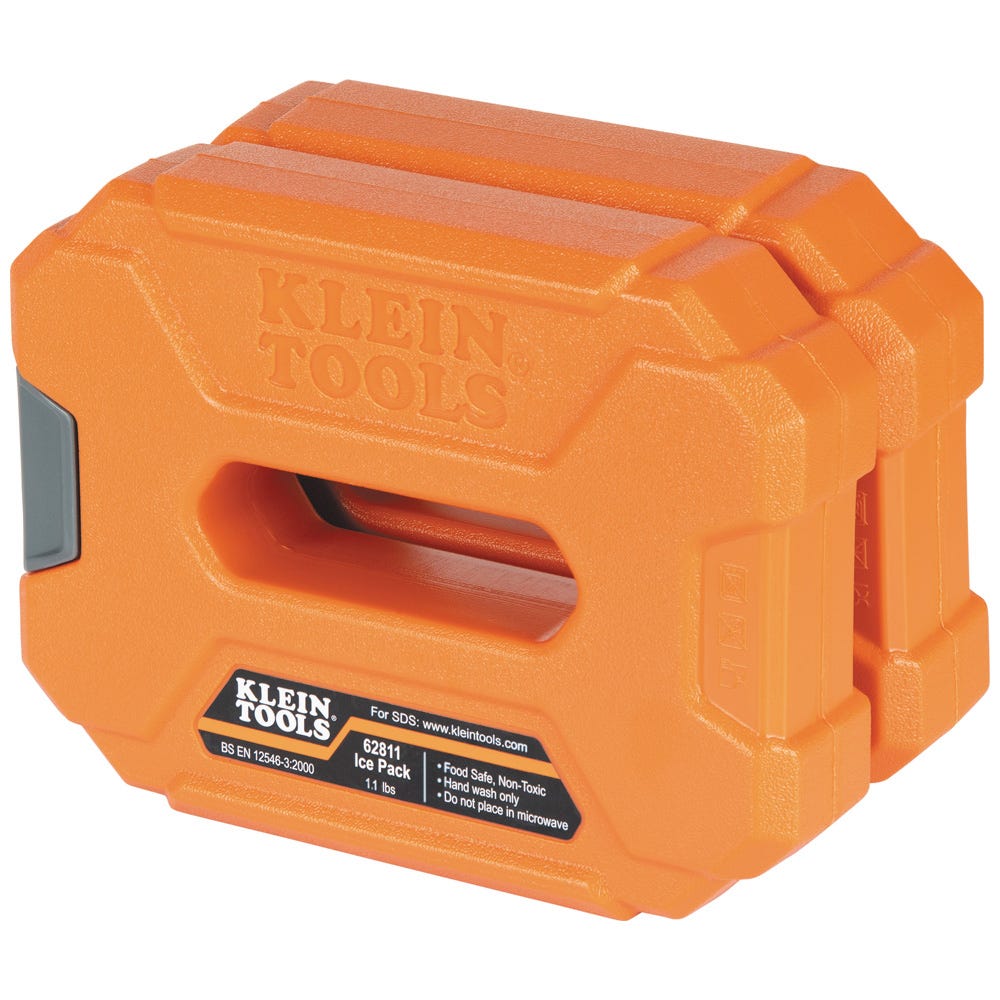 Klein Tools 62811 Reusable Cooler Ice Packs, 2-Pack