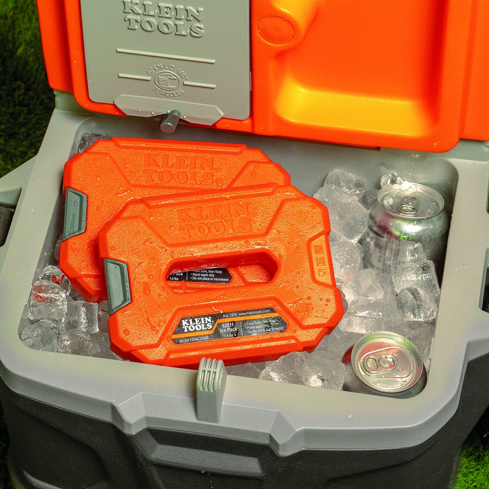Klein Tools 62811 Reusable Cooler Ice Packs, 2-Pack