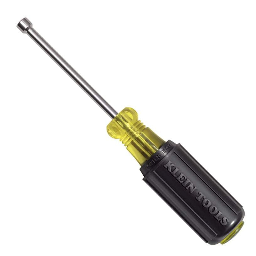 Klein 630-3/16M 3/16" Magnetic Tip Nut Driver- 3" Shank
