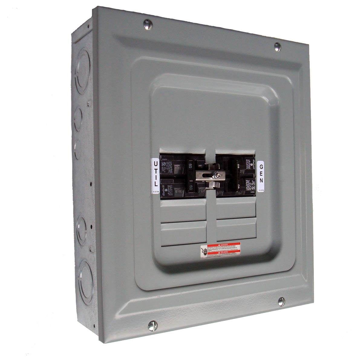 Generac 6333 60-Amp Single-Load Manual Transfer Switch