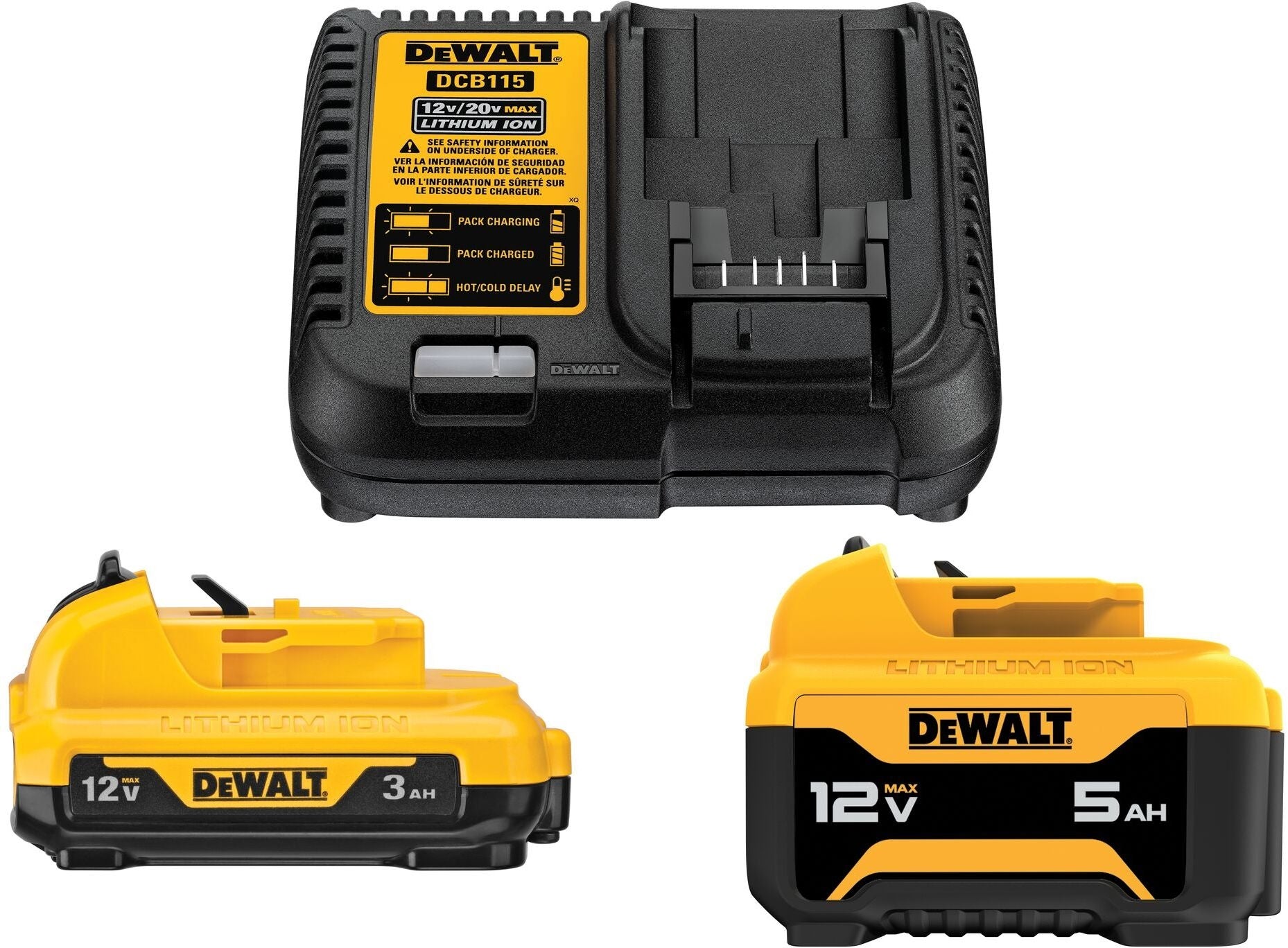 DeWALT DCB135C 12V Starter Kit 3Ah and 5Ah Battery with Charger (PROMO)