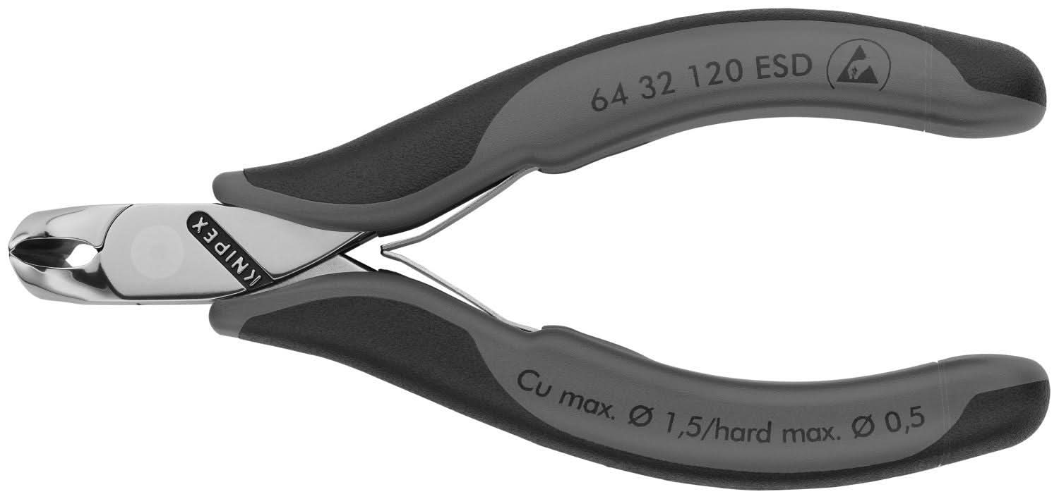Knipex 64 32 120 Electronics End Cutting Nippers