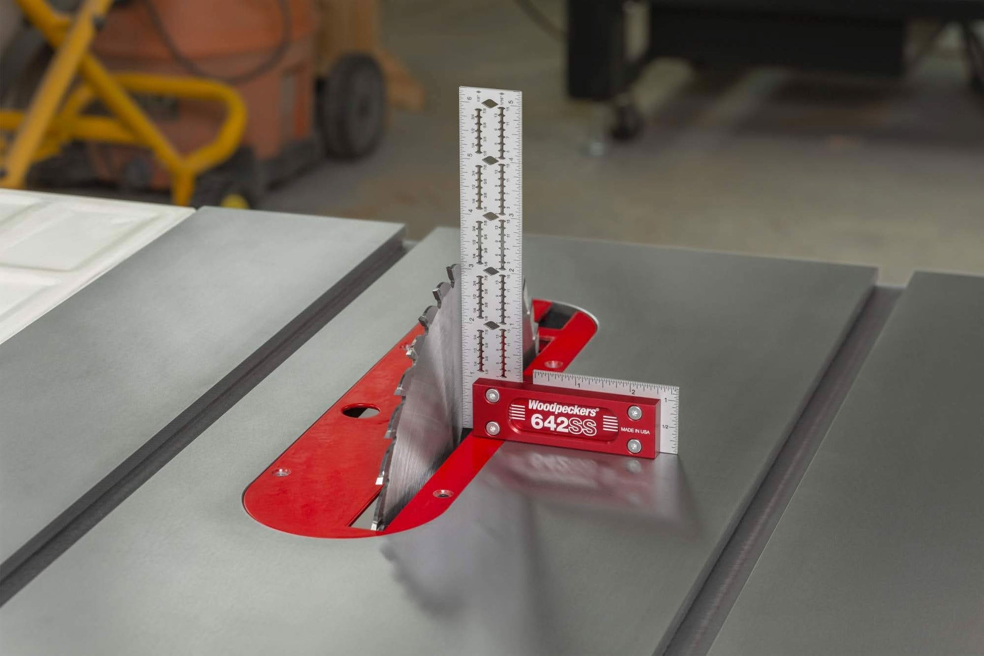 Woodpeckers SSSQ-150-19 Metric Stainless Steel Square, 150mm