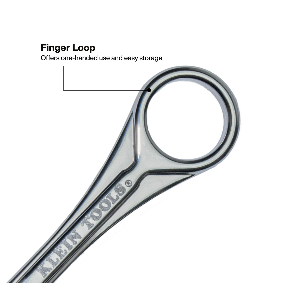 Klein Tools 65200MAG mini ratchet driving a screw in an electrical box