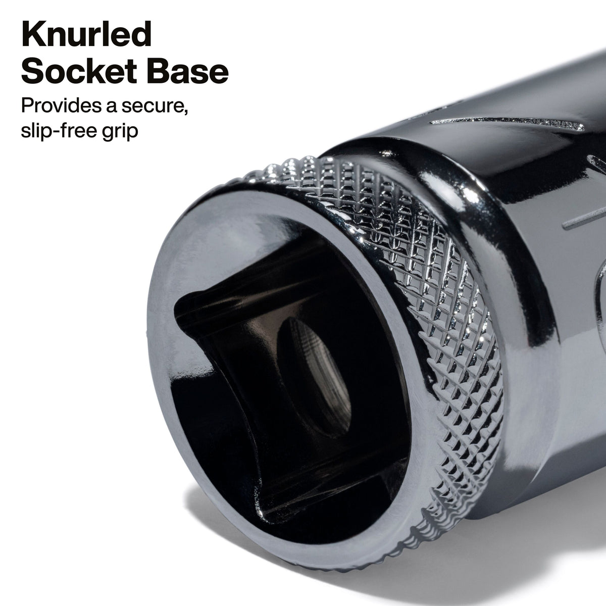 Klein Knurled Hex Bit Socket Set SAE 65213HEX feature