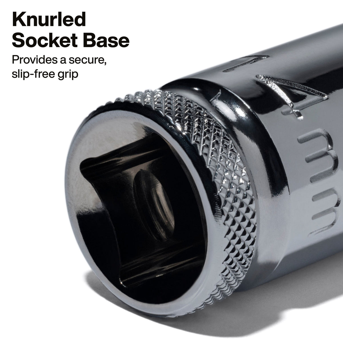 Klein 65213HEXM metric knurled hex bit socket set detail