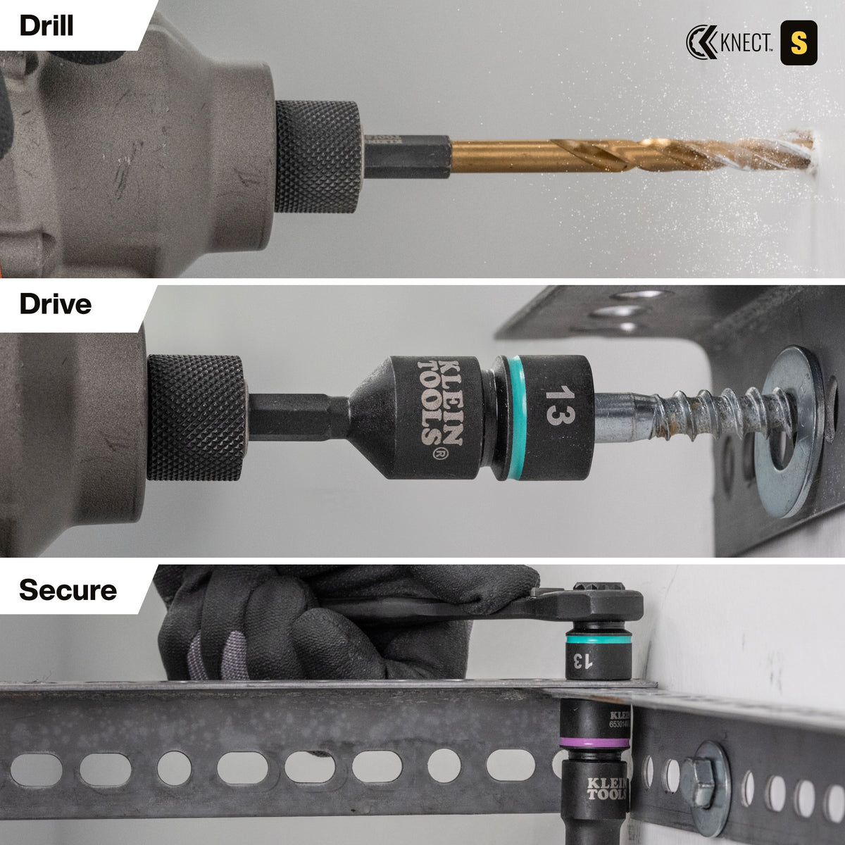 Klein Tools 65304KNECT ProFlex impact driver bits