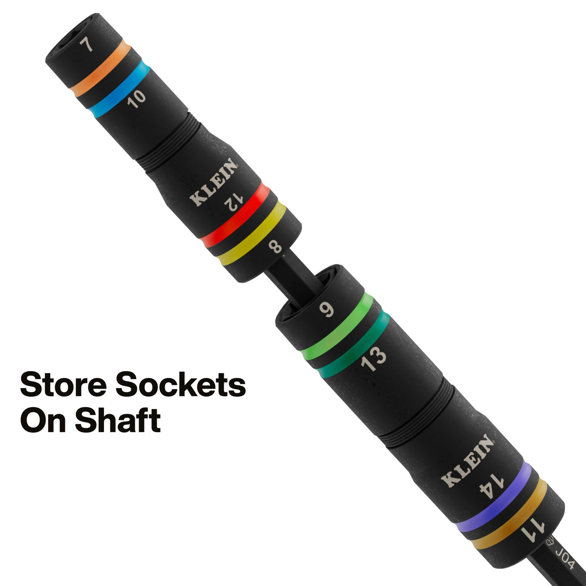 Klein Tools 653MQS multi-purpose adapter for KNECT pass-through socket wrench