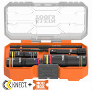 Klein KNECT Quad-12 Heavy-Duty Impact Flip Sockets, SAE