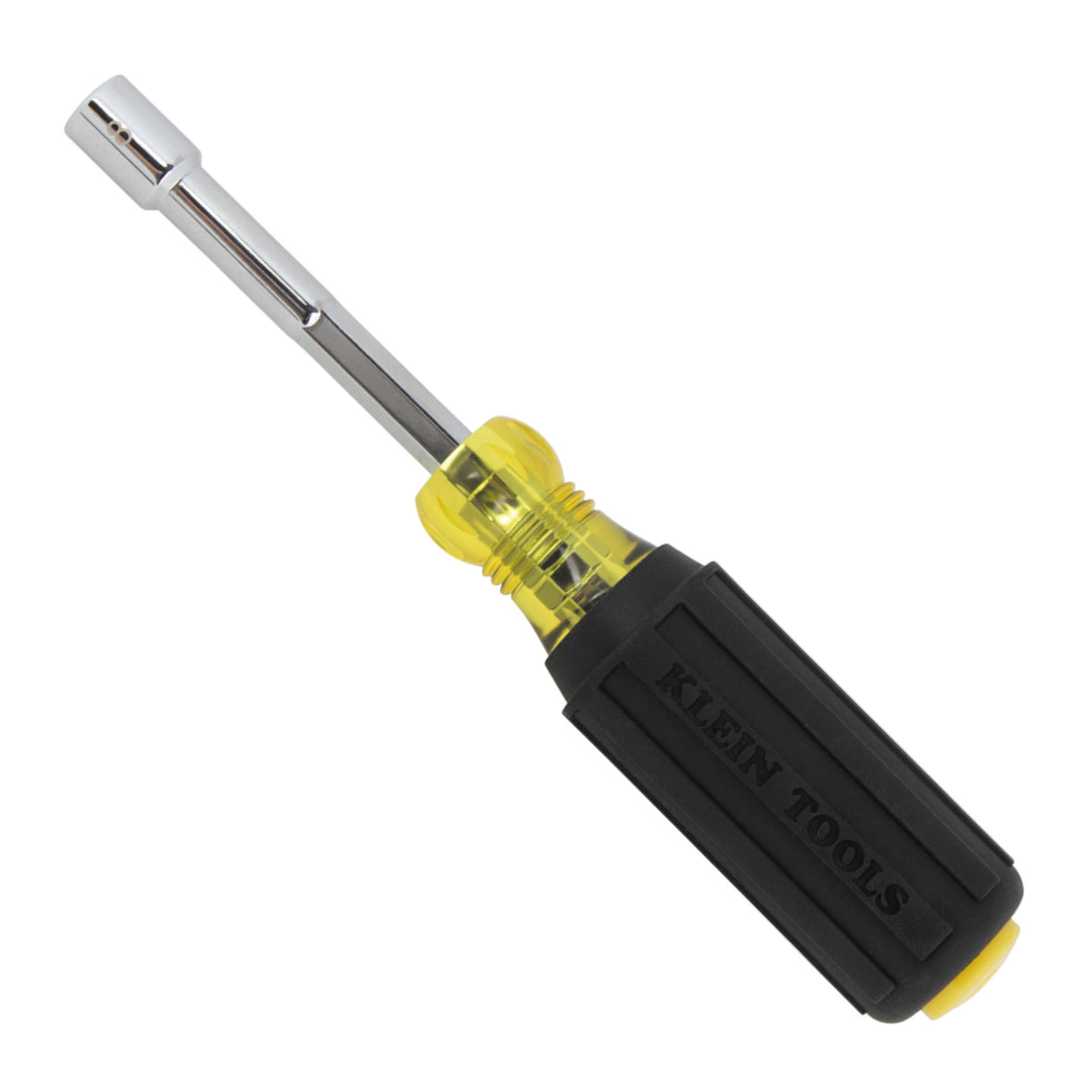 Klein Metric Color-Coded Hollow-Shaft Heavy-Duty Nut Driver, 8 mm (65408M)