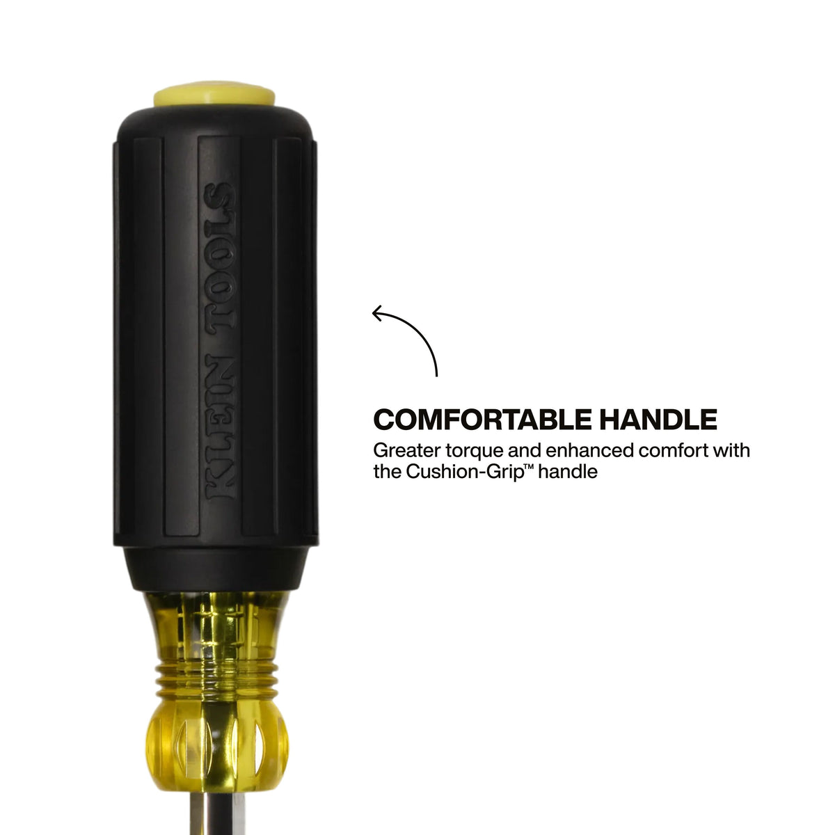 Klein 65408M 8 mm nut driver feature detail