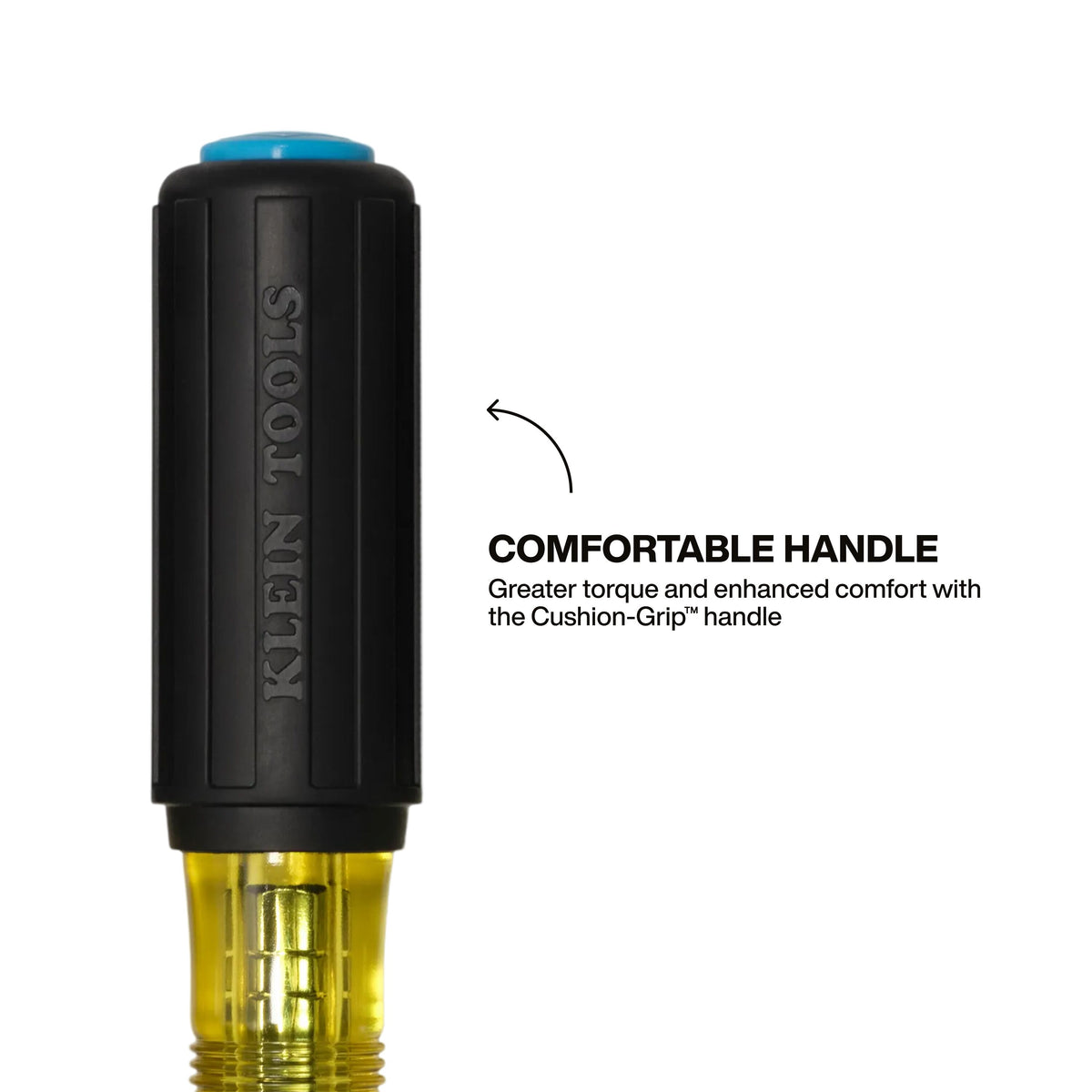 Klein 65410M 10 mm nut driver feature detail