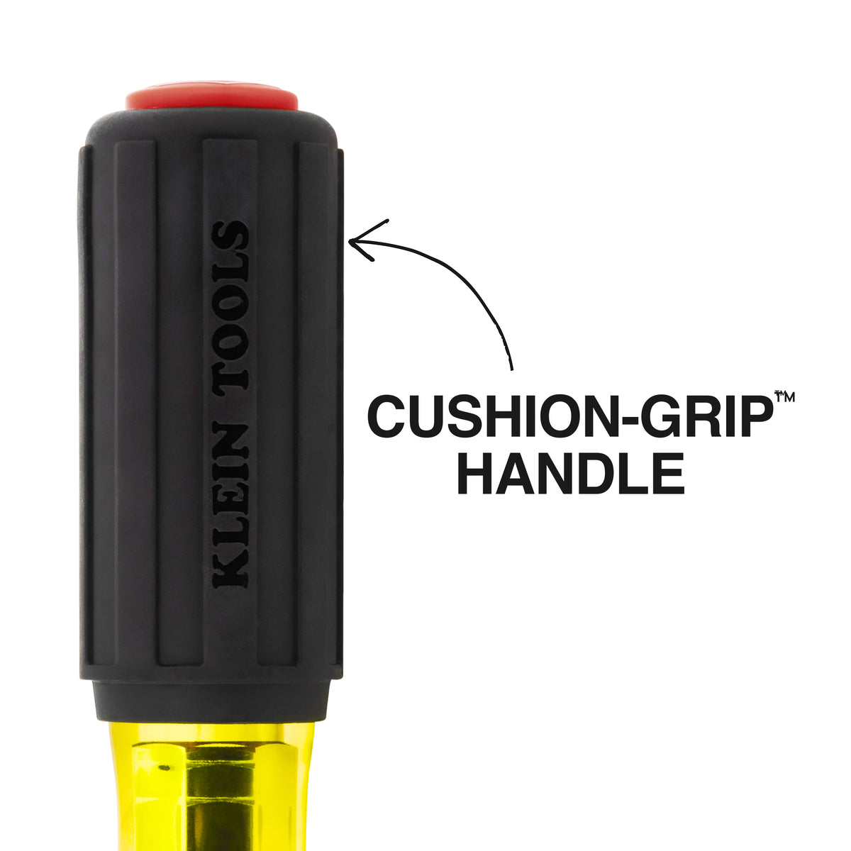 Klein 65412MAG 1/2-in. magnetic nut driver feature detail
