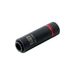 Klein Tools 66012 2-in-1 Impact Socket, 12-Point, 5/8 and 7/16-Inch