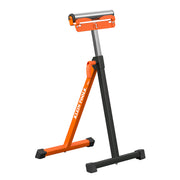 Klein Tools 66013 adjustable height roller stand in black and orange