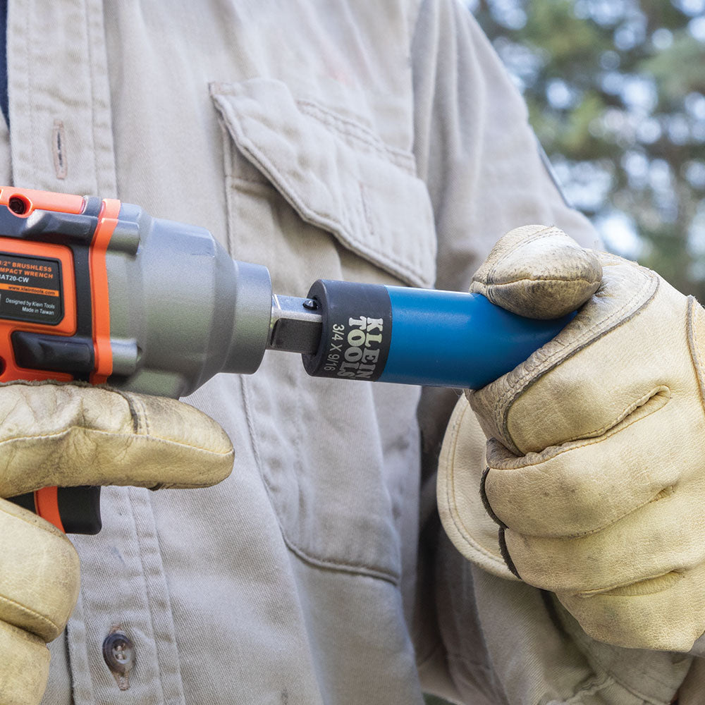 Klein 66030 coated impact socket removing pole hardware