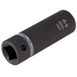 Klein Tools 66051E 2-in-1 Metric Impact Socket, 12-Point, 17 x 13 mm