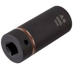 Klein Tools 66052E 2-in-1 Metric Impact Socket, 12-Point, 24 x 19 mm