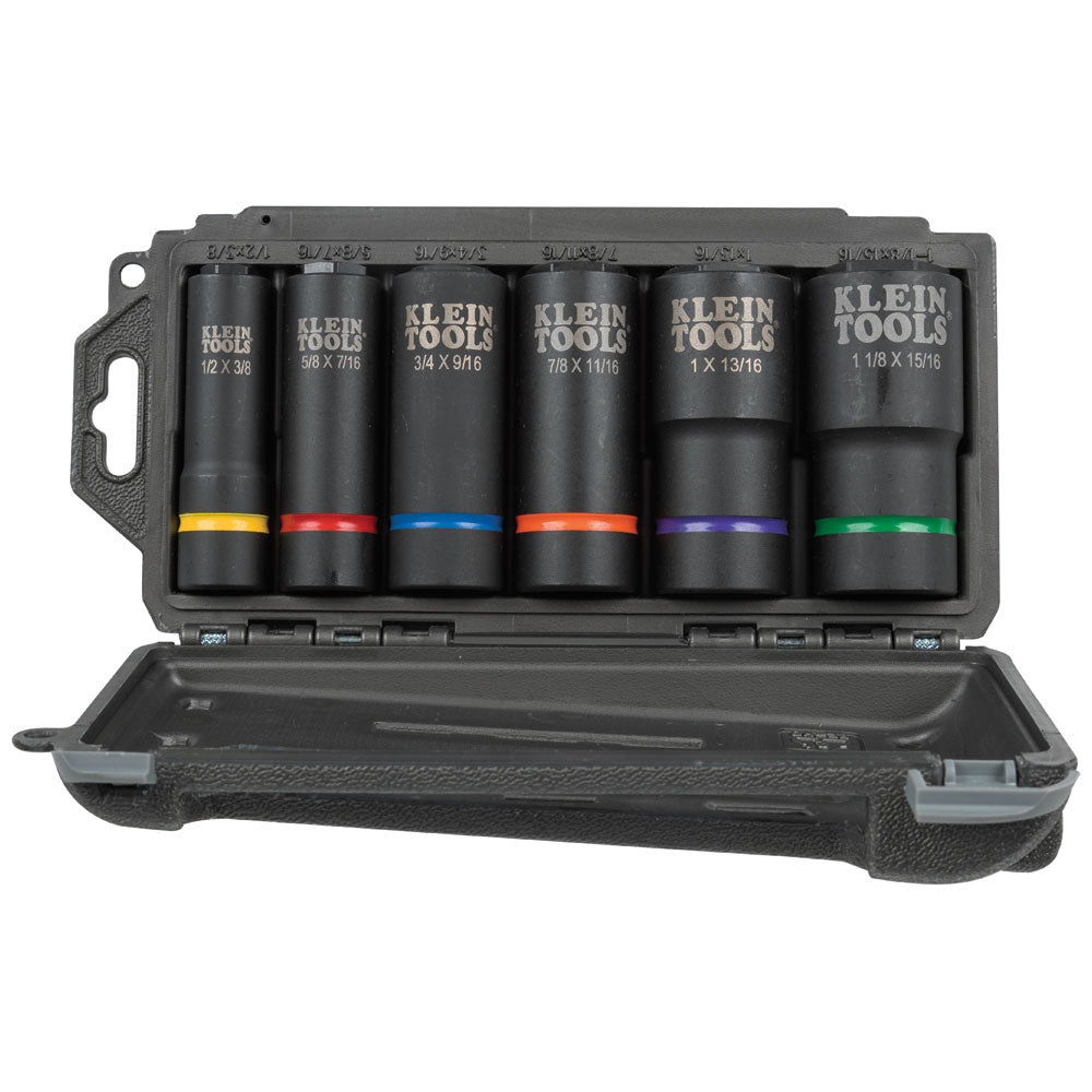 Klein 66060 2-in-1 impact socket set alternate view