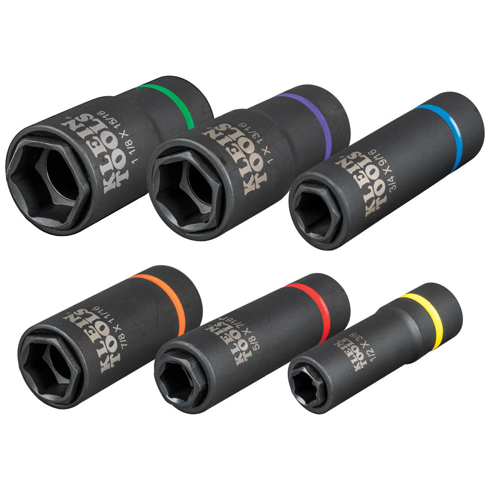 Klein 66060 6-point 2-in-1 impact socket