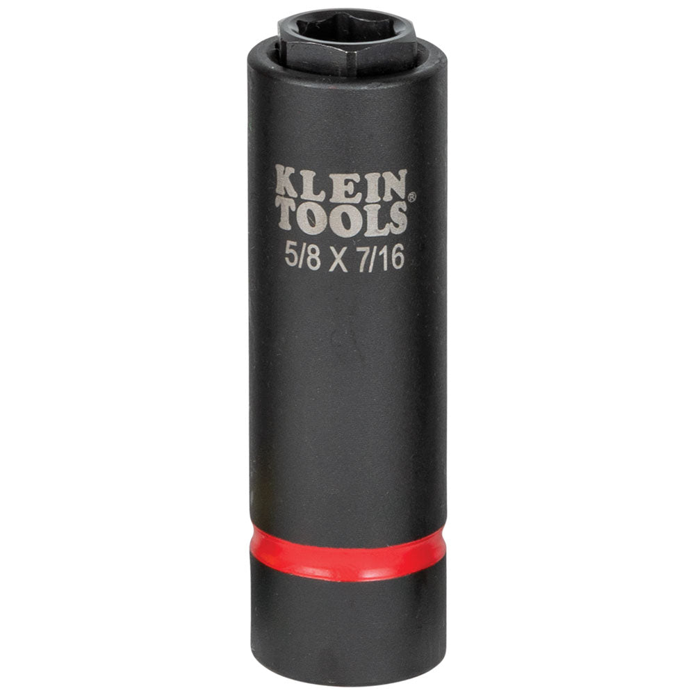 Klein 66062 2-in-1 6-point impact socket 5/8 and 7/16-in.