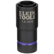 Klein 66065 2-in-1 6-point impact socket 1 and 13/16-in.